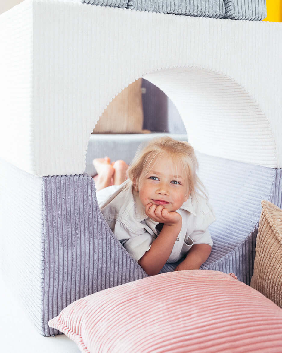 Wondershire, Wigiwama Pink Mousse Block Cushion, Childrens Room,Kids Decor,Nursery Decor,Wigiwama,Wigiwama Pink Mousse Block Cushion