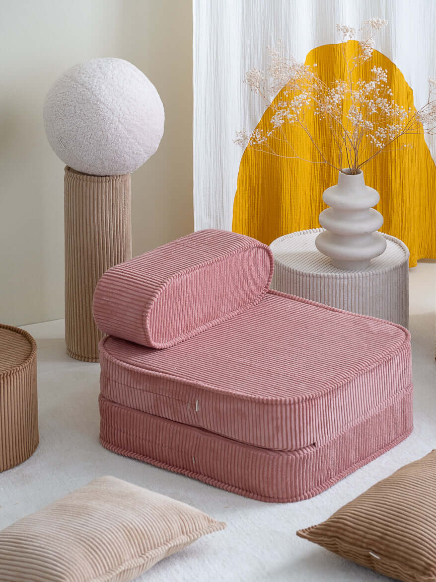 Wondershire, Wigiwama Pink Mousse Flip Chair, Childrens Room,Kids Decor,Nursery Decor,Wigiwama,Wigiwama Pink Mousse Flip Chair