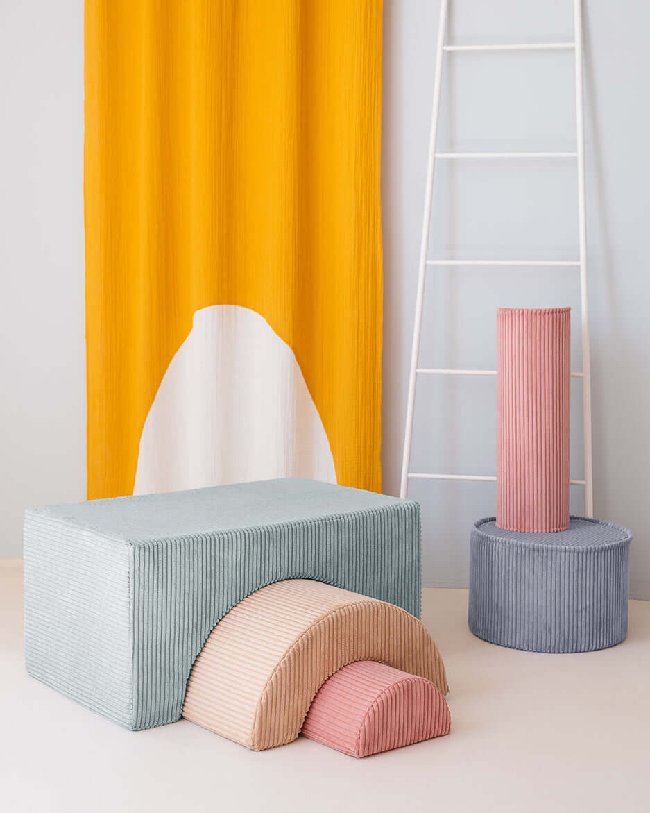 Wondershire, Wigiwama Pink Mousse Roll Cushion, Childrens Room,Kids Decor,Nursery Decor,Wigiwama,Wigiwama Pink Mousse Roll Cushion