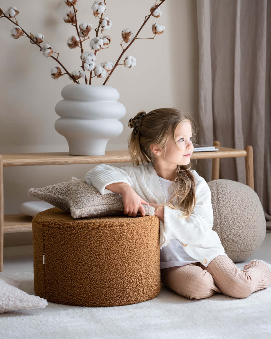 Wondershire, Wigiwama Maple Pouffe, Childrens Room,Kids Decor,Nursery Decor,Wigiwama,Wigiwama Maple Pouffe