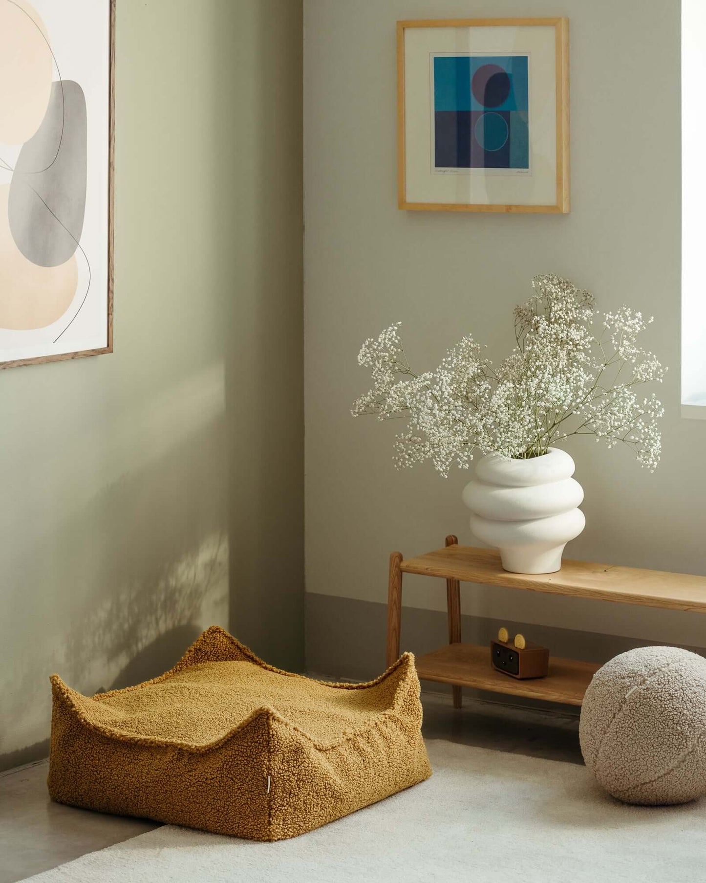 Wondershire, Wigiwama Maple Square Ottoman, Childrens Room,Kids Decor,Nursery Decor,Square Ottoman,Wigiwama