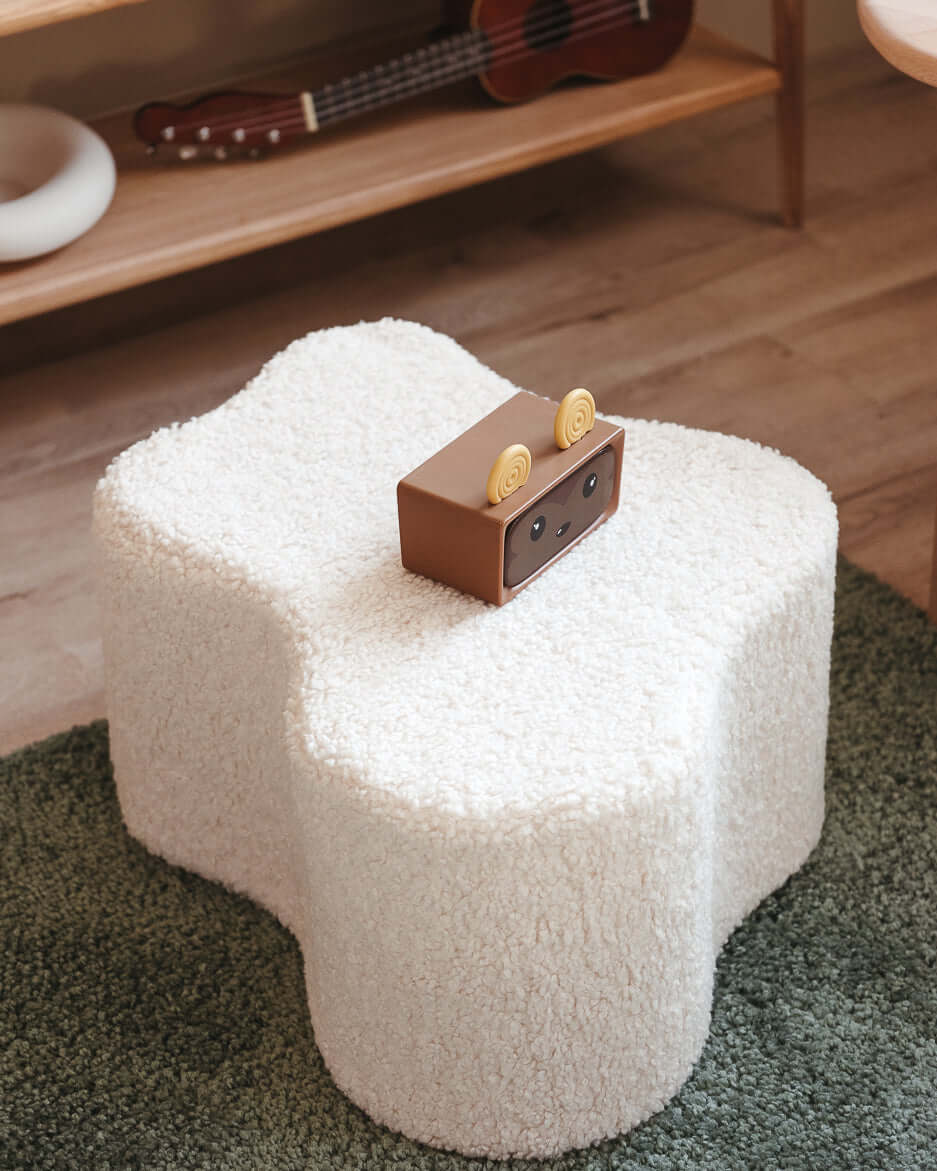 Wondershire, Wigiwama Cream White Cloud Pouffe, Childrens Room,Kids Decor,Nursery Decor,Wigiwama,Wigiwama Cream White Cloud Pouffe