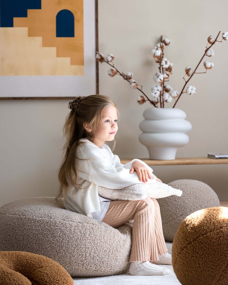 Wondershire, Wigiwama Biscuit Ottoman, Childrens Room,Kids Decor,Nursery Decor,Ottoman,Wigiwama