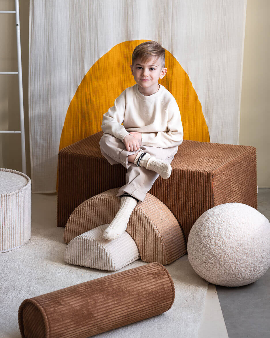 Wondershire, Wigiwama Toffee Roll Cushion, Childrens Room,Kids Decor,Nursery Decor,Wigiwama,Wigiwama Toffee Roll Cushion