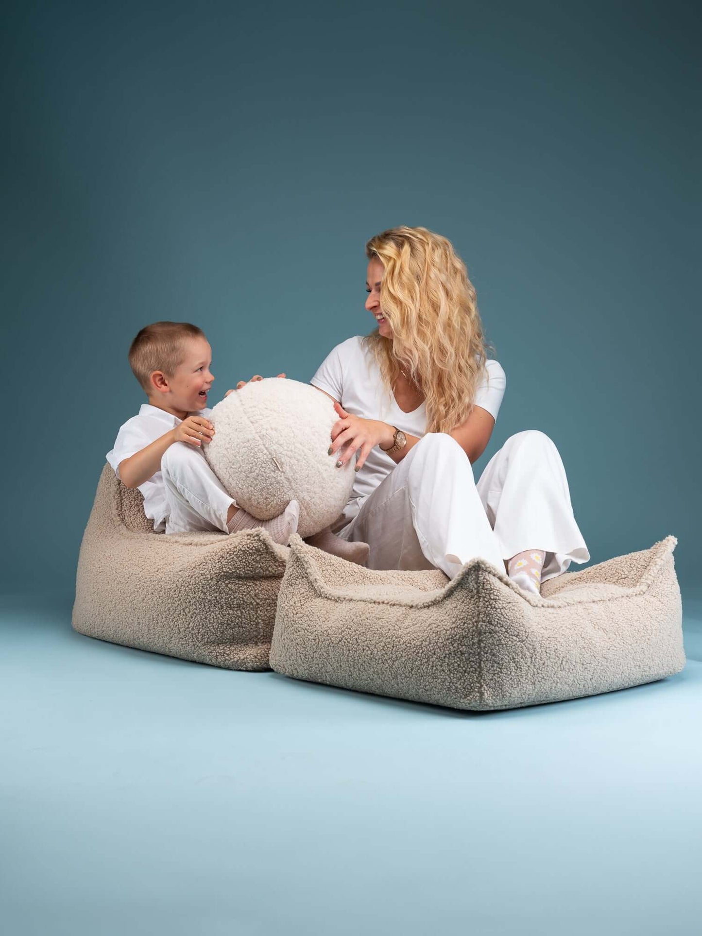 Wondershire, Wigiwama Biscuit Square Ottoman, Childrens Room,Kids Decor,Nursery Decor,Square Ottoman,Wigiwama