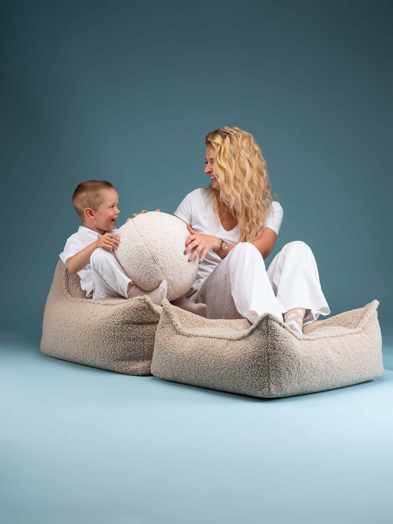 Wondershire, Wigiwama Biscuit Square Ottoman, Childrens Room,Kids Decor,Nursery Decor,Square Ottoman,Wigiwama