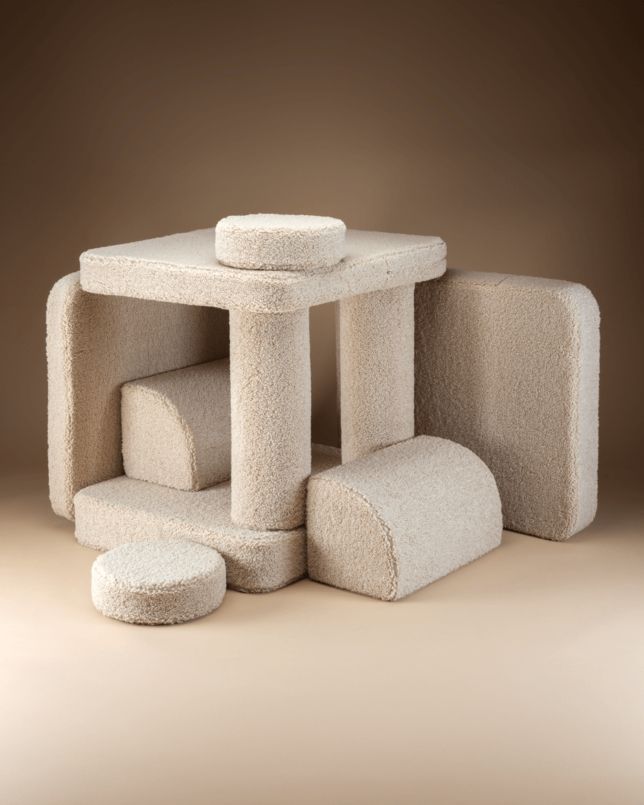 Wondershire, Wigiwama Biscuit Settee, Childrens Room,Kids Decor,Nursery Decor,Play sofa,Wigiwama,Wigiwama Biscuit Settee