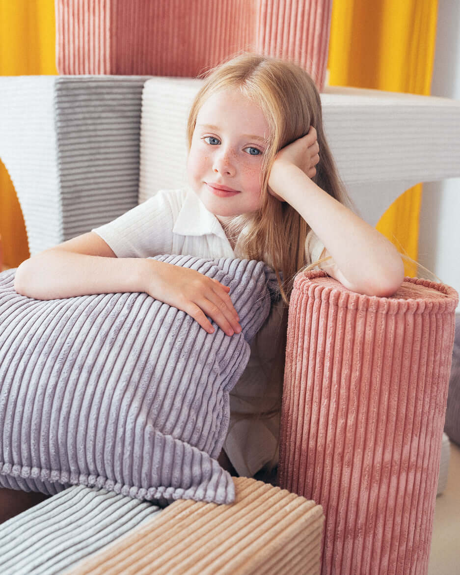 Wondershire, Wigiwama Blueberry Blue Bolster Cushion, Childrens Room,Kids Decor,Nursery Decor,Wigiwama,Wigiwama Blueberry Blue Bolster Cushion
