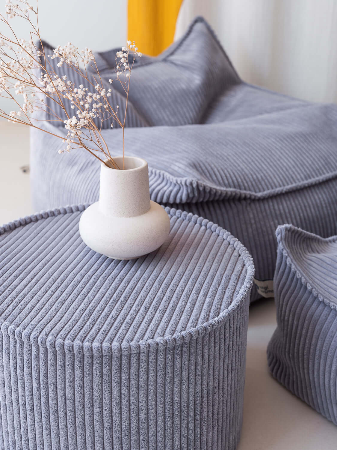 Wondershire, Wigiwama Blueberry Blue Beanbag Chair, Beanbag Chair,Childrens Room,Kids Decor,Nursery Decor,Wigiwama