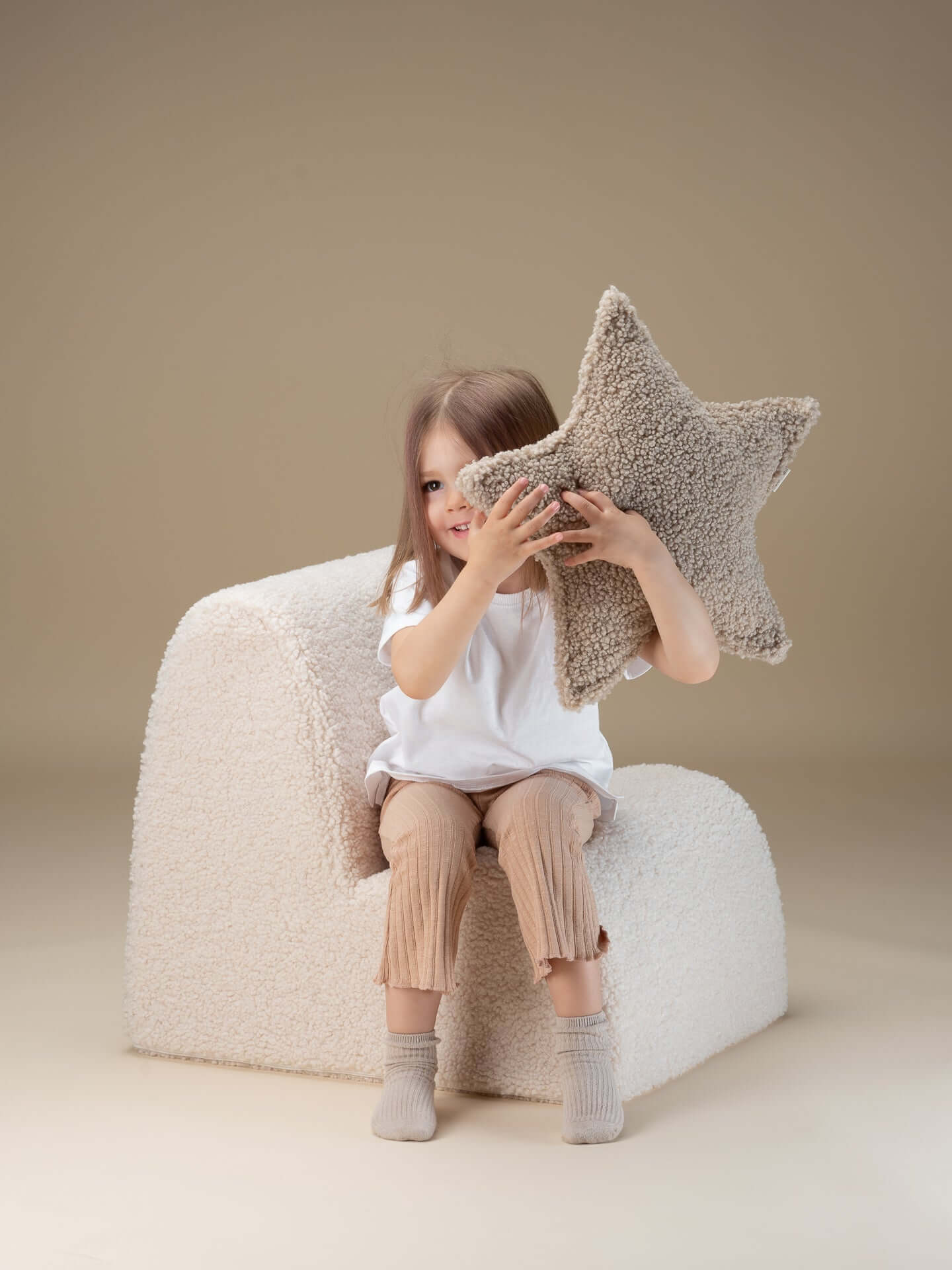Wondershire, Wigiwama Biscuit Star Cushion, Childrens Room,Kids Decor,Nursery Decor,Wigiwama,Wigiwama Biscuit Star Cushion