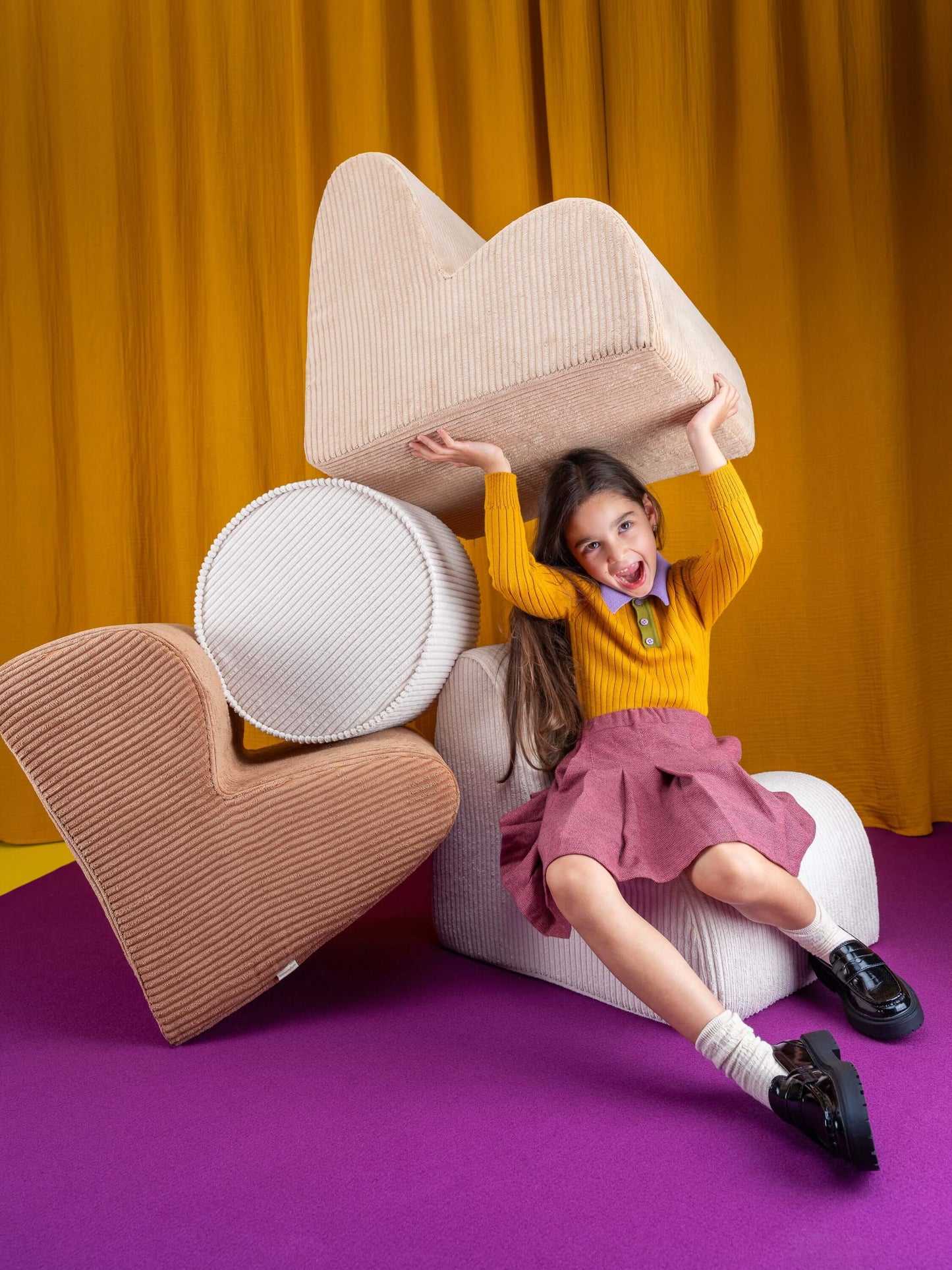 Wondershire, Wigiwama Toffee Cloud Chair, Childrens Room,Kids Decor,Nursery Decor,Wigiwama