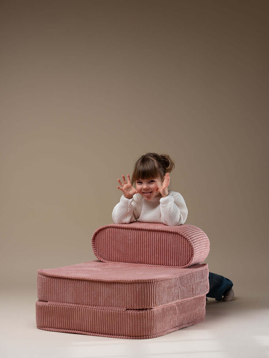 Wondershire, Wigiwama Pink Mousse Flip Chair, Childrens Room,Kids Decor,Nursery Decor,Wigiwama,Wigiwama Pink Mousse Flip Chair