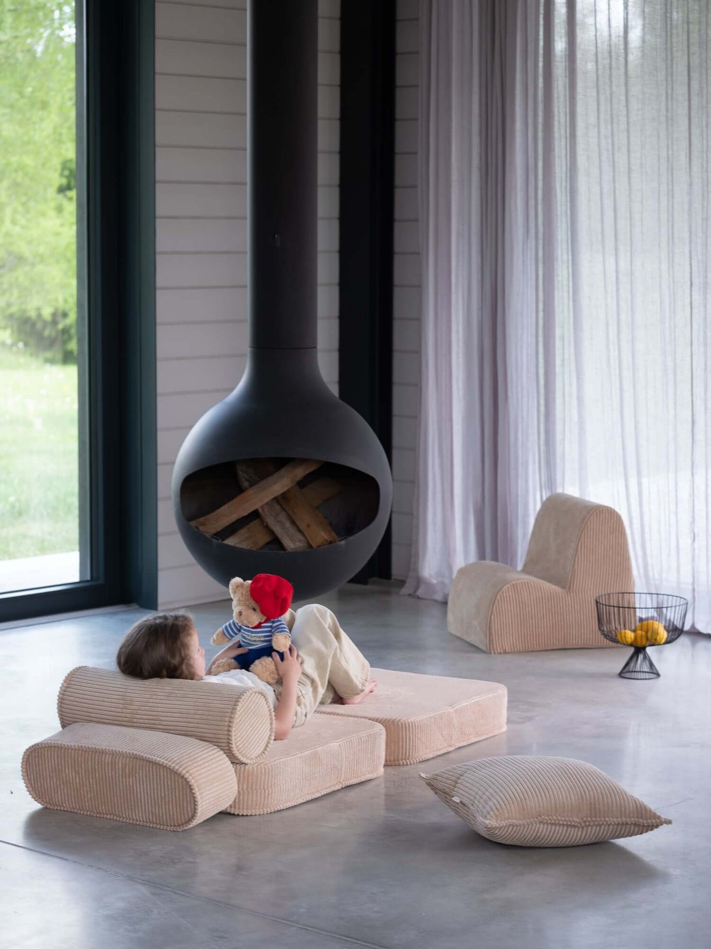 Wondershire, Wigiwama Brown Sugar Flip Chair, Childrens Room,Kids Decor,Nursery Decor,Wigiwama,Wigiwama Brown Sugar Flip Chair