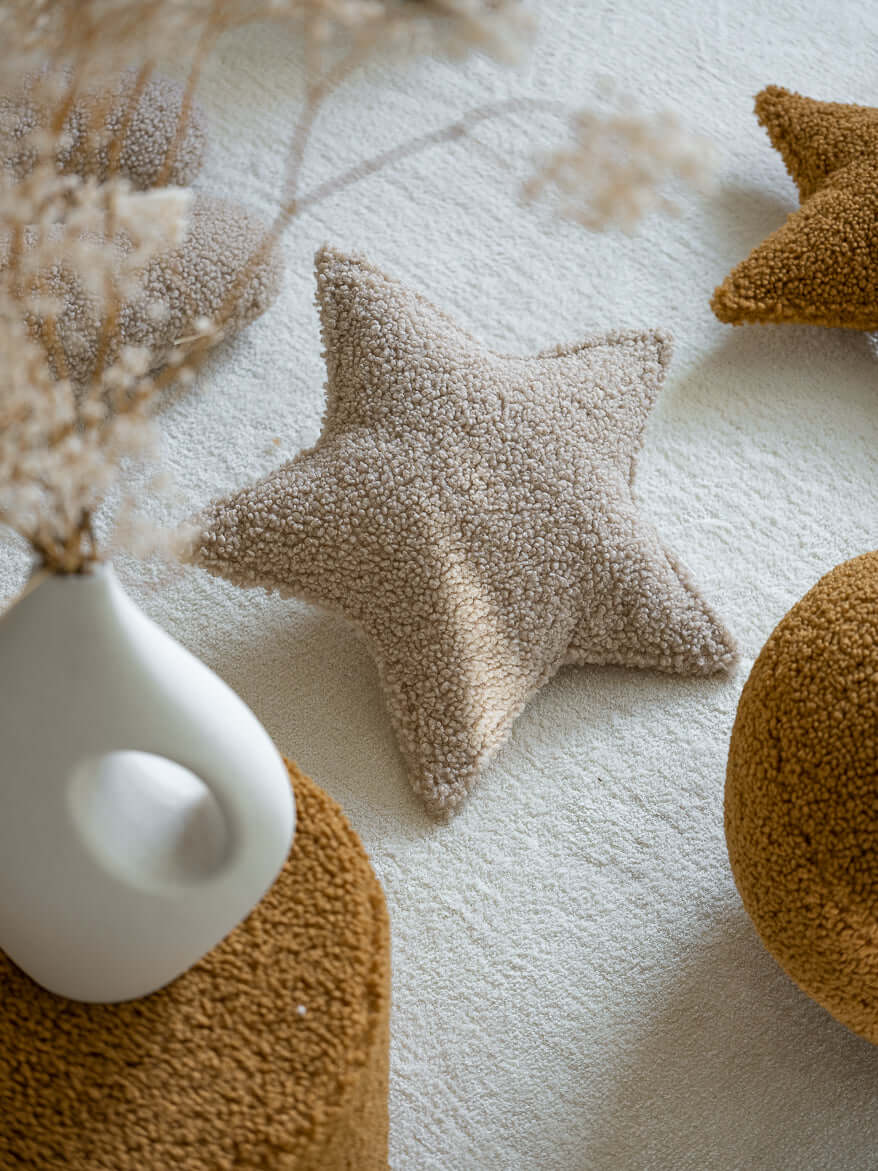 Wondershire, Wigiwama Biscuit Star Cushion, Childrens Room,Kids Decor,Nursery Decor,Wigiwama,Wigiwama Biscuit Star Cushion