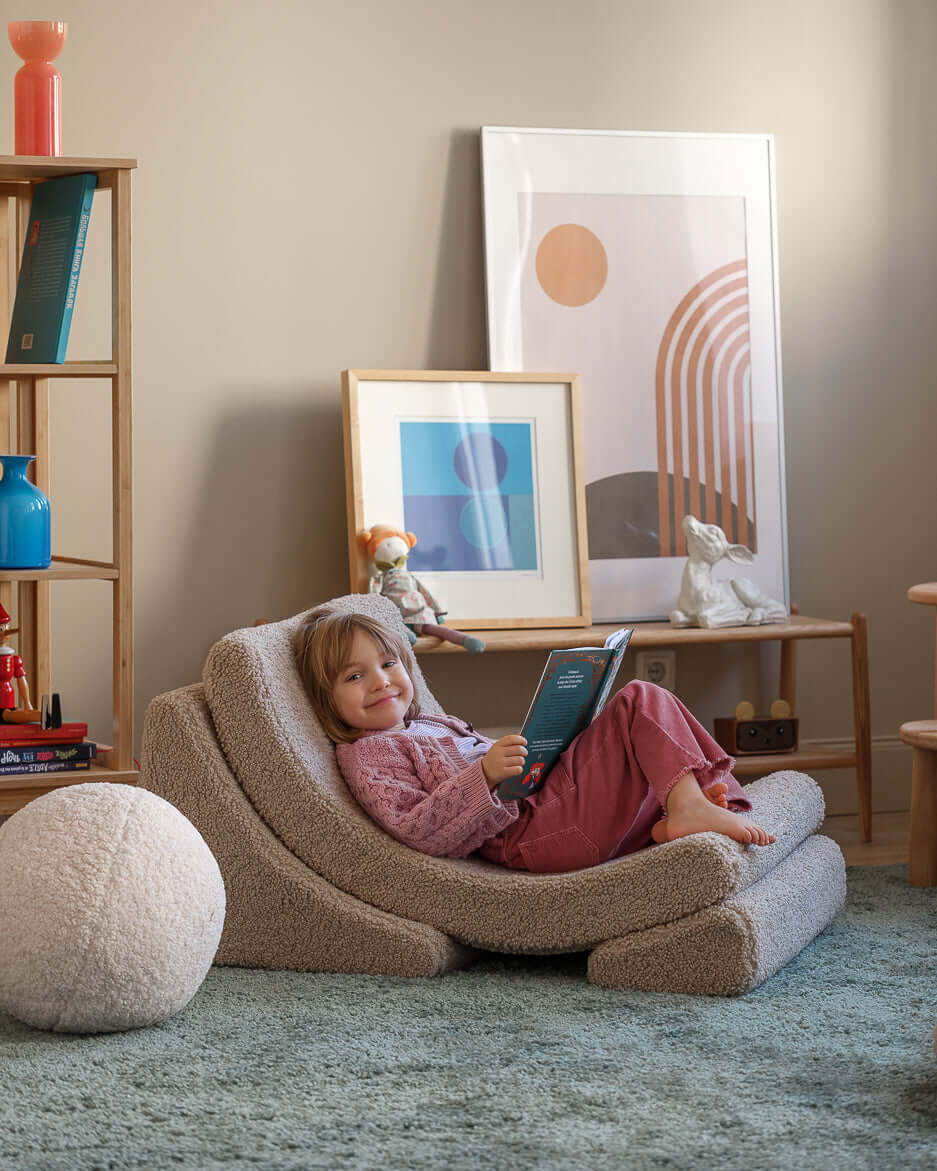 Wondershire, Wigiwama Biscuit Moon Chair, Childrens Room,Kids Decor,Nursery Decor,Wigiwama,Wigiwama Biscuit Moon Chair