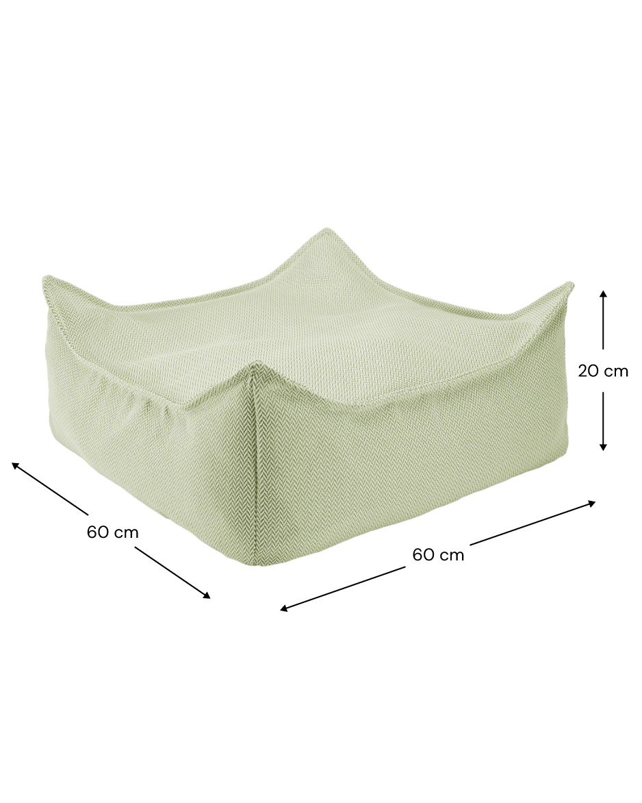 Wigiwama Herba Outdoor Square Ottoman