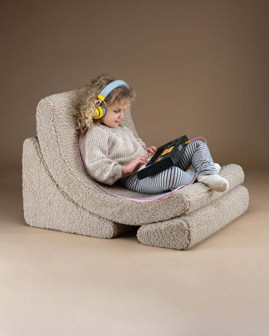 Wondershire, Wigiwama Biscuit Moon Chair, Childrens Room,Kids Decor,Nursery Decor,Wigiwama,Wigiwama Biscuit Moon Chair