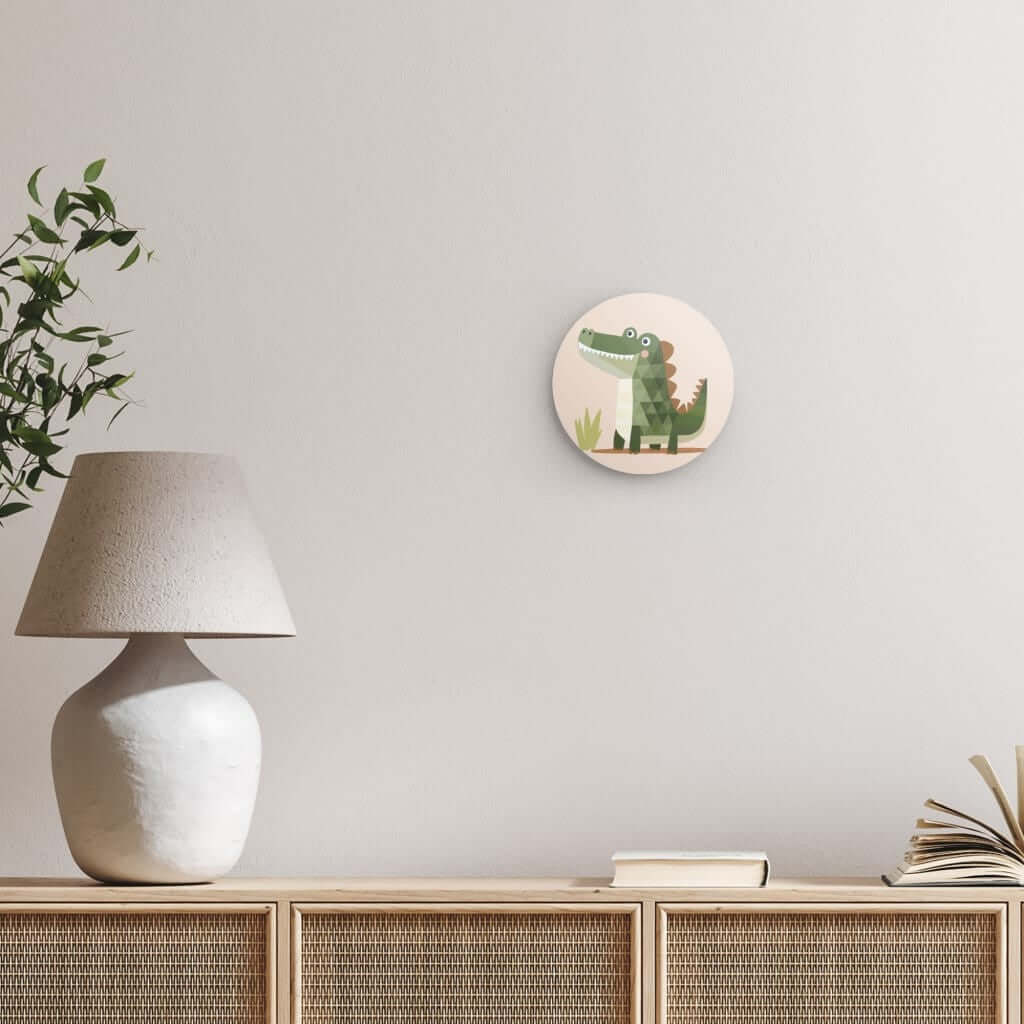 Wondershire, Crocodile Round Print, Round Photo Print