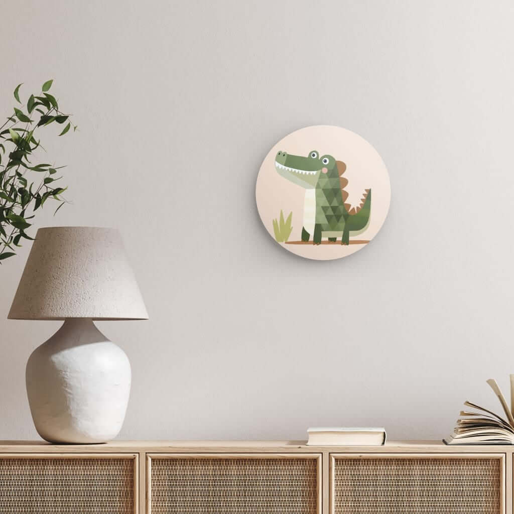 Wondershire, Crocodile Round Print, Round Photo Print