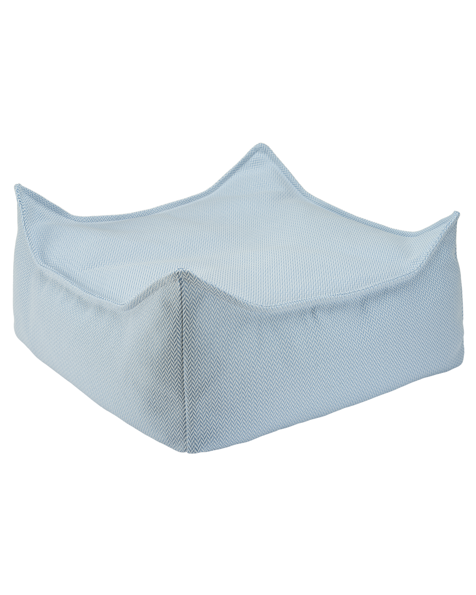 Wigiwama Azure Outdoor Square Ottoman