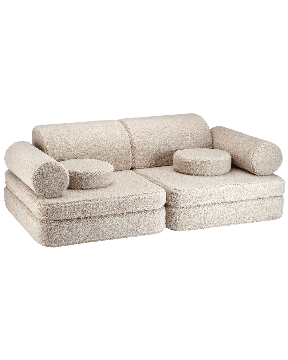 Wondershire, Wigiwama Biscuit Settee, Childrens Room,Kids Decor,Nursery Decor,Play sofa,Wigiwama,Wigiwama Biscuit Settee