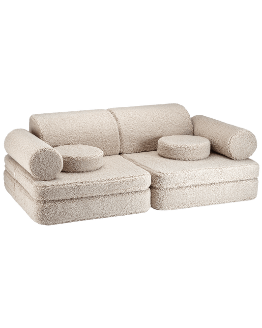 Wondershire, Wigiwama Biscuit Settee, Childrens Room,Kids Decor,Nursery Decor,Play sofa,Wigiwama,Wigiwama Biscuit Settee