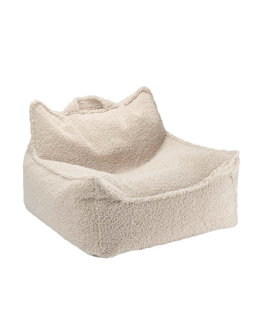 Wondershire, Wigiwama Biscuit Beanbag Chair, Beanbag Chair,Beige,Childrens Room,Kids Decor,Nursery Decor