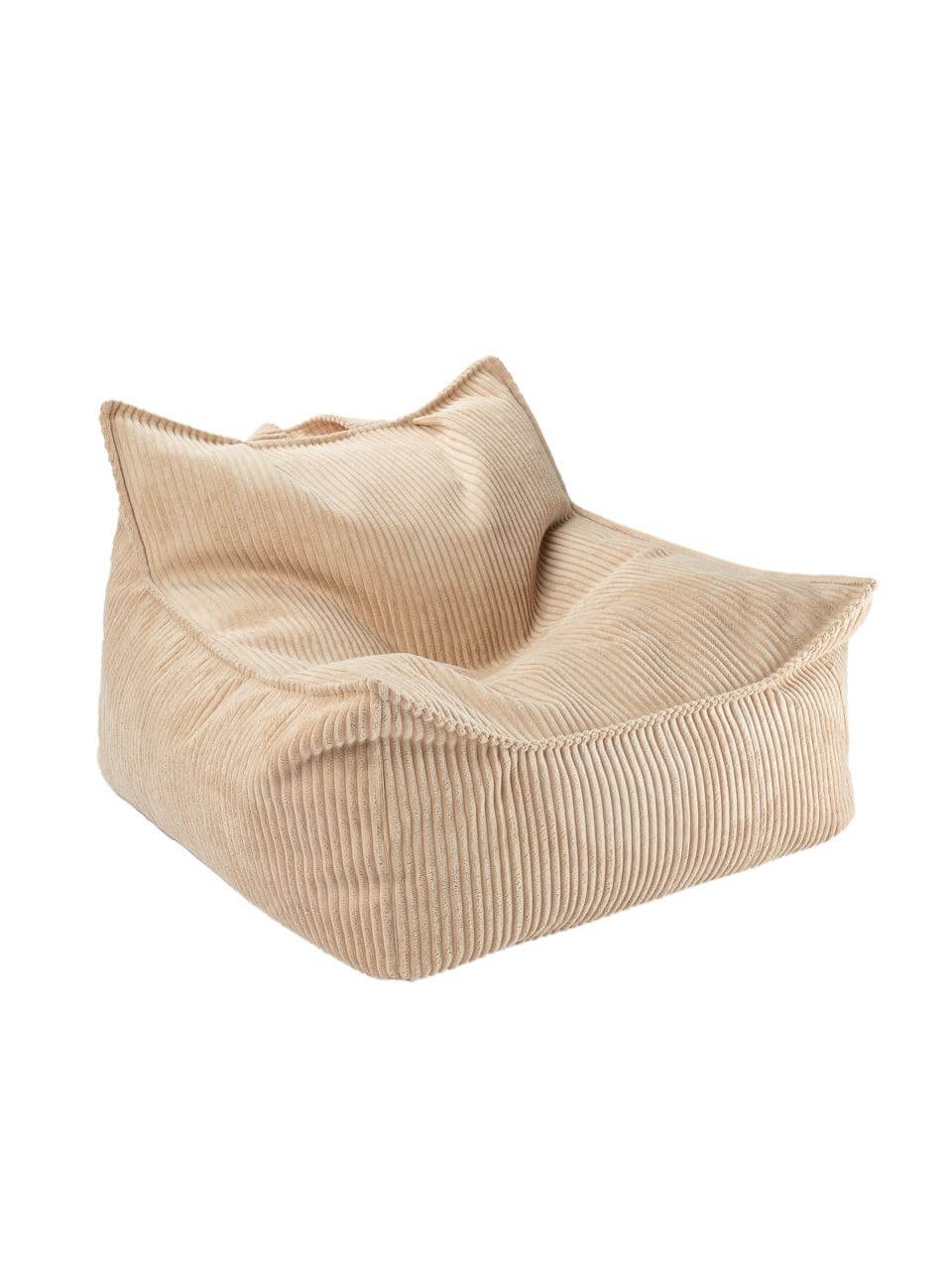 Wondershire, Wigiwama Brown Sugar Beanbag Chair, Beanbag Chair,Beige,Childrens Room,Kids Decor,Nursery Decor,Wigiwama