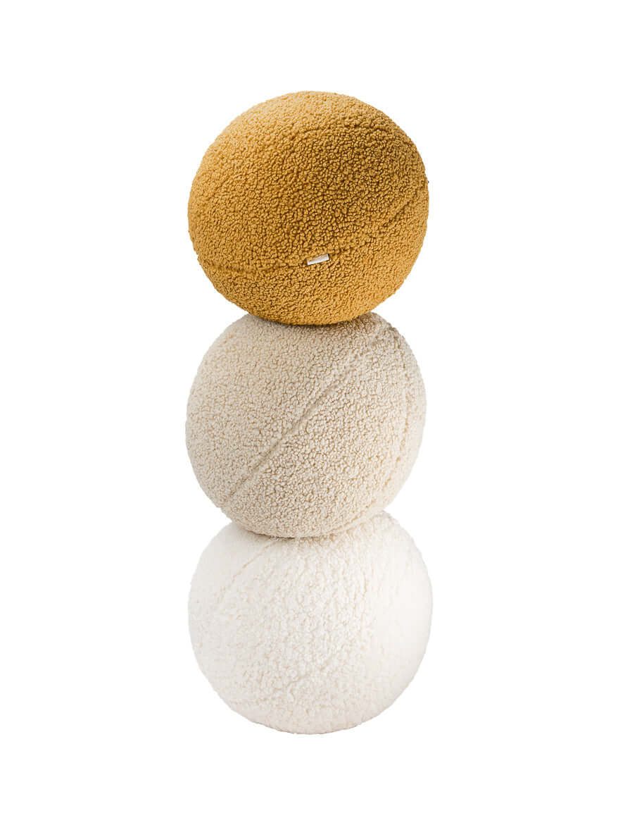 Wondershire, Wigiwama Cream White Ball Cushion, Childrens Room,Kids Decor,Nursery Decor,Wigiwama,Wigiwama Cream White Ball Cushion