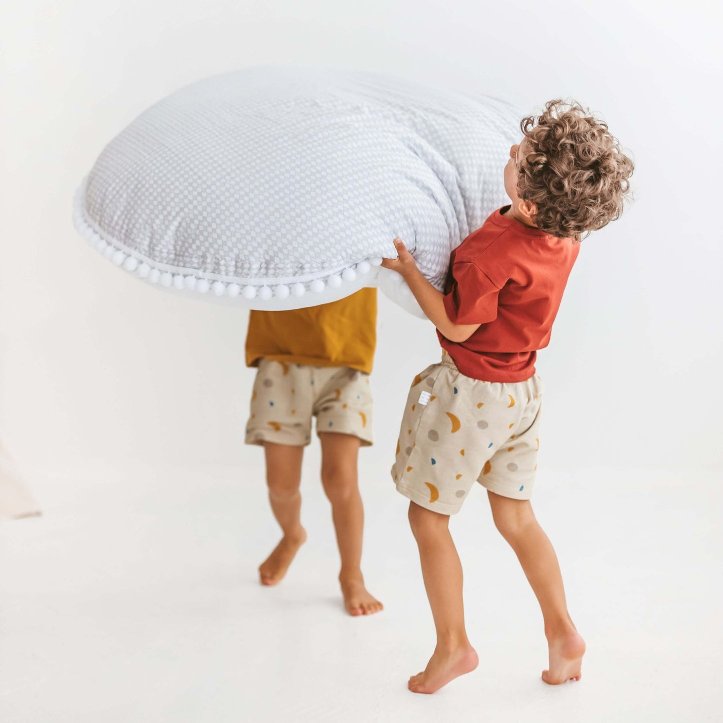 Wondershire, MINICAMP Big Floor Cushion Rhombus Diamond Grey, Childrens Room,Kids Decor,Minicamp,MINICAMP Big Floor Cushion Rhombus Diamond Grey,Nursery Decor