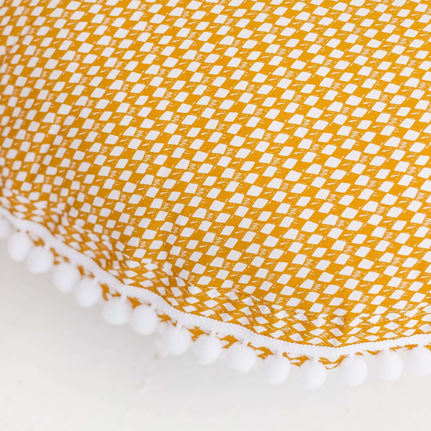 Wondershire, MINICAMP Big Floor Cushion Rhombus Diamond Mustard, Childrens Room,Kids Decor,Minicamp,MINICAMP Big Floor Cushion Rhombus Diamond Mustard,Nursery Decor