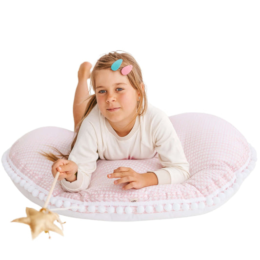 Wondershire, MINICAMP Big Floor Cushion Rhombus Diamond Pink, Childrens Room,Kids Decor,MINICAMP Big Floor Cushion Rhombus Diamond Pink,Nursery Decor