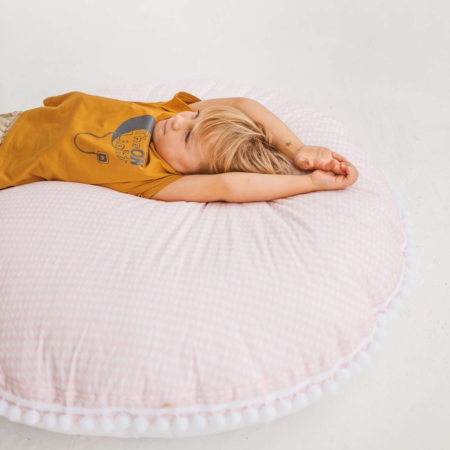 Wondershire, MINICAMP Big Floor Cushion Rhombus Diamond Pink, Childrens Room,Kids Decor,MINICAMP Big Floor Cushion Rhombus Diamond Pink,Nursery Decor