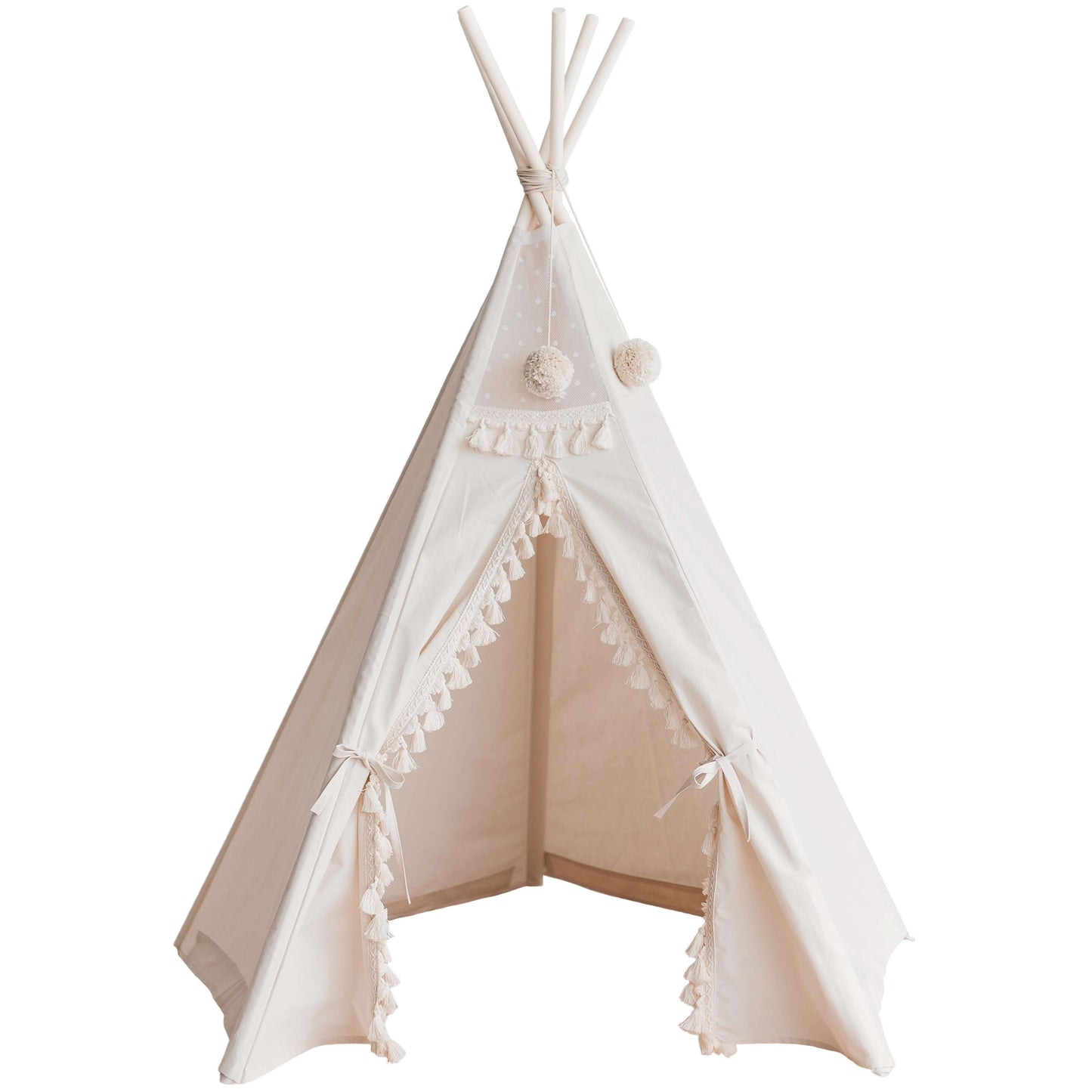 Wondershire, MINICAMP Boho Kids Teepee with Tassels, Canvas Teepee Tent,Childrens Room,DIY Indoor Kids Tent,Indoor Tipi Tent,Kids Decor,Minicamp,MINICAMP Boho Kids Teepee with Tassels,Nursery Decor,Tipi Tent,Toddler Teepee Tent