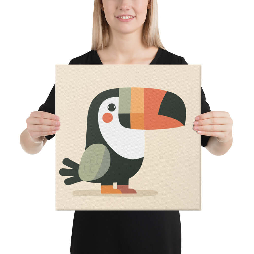 Wondershire, Toucan Canvas Print, Animal Print,Canvas,Childrens Room,Kids Decor,Nature Art,Nursery Art,Nursery Decor,Toucan