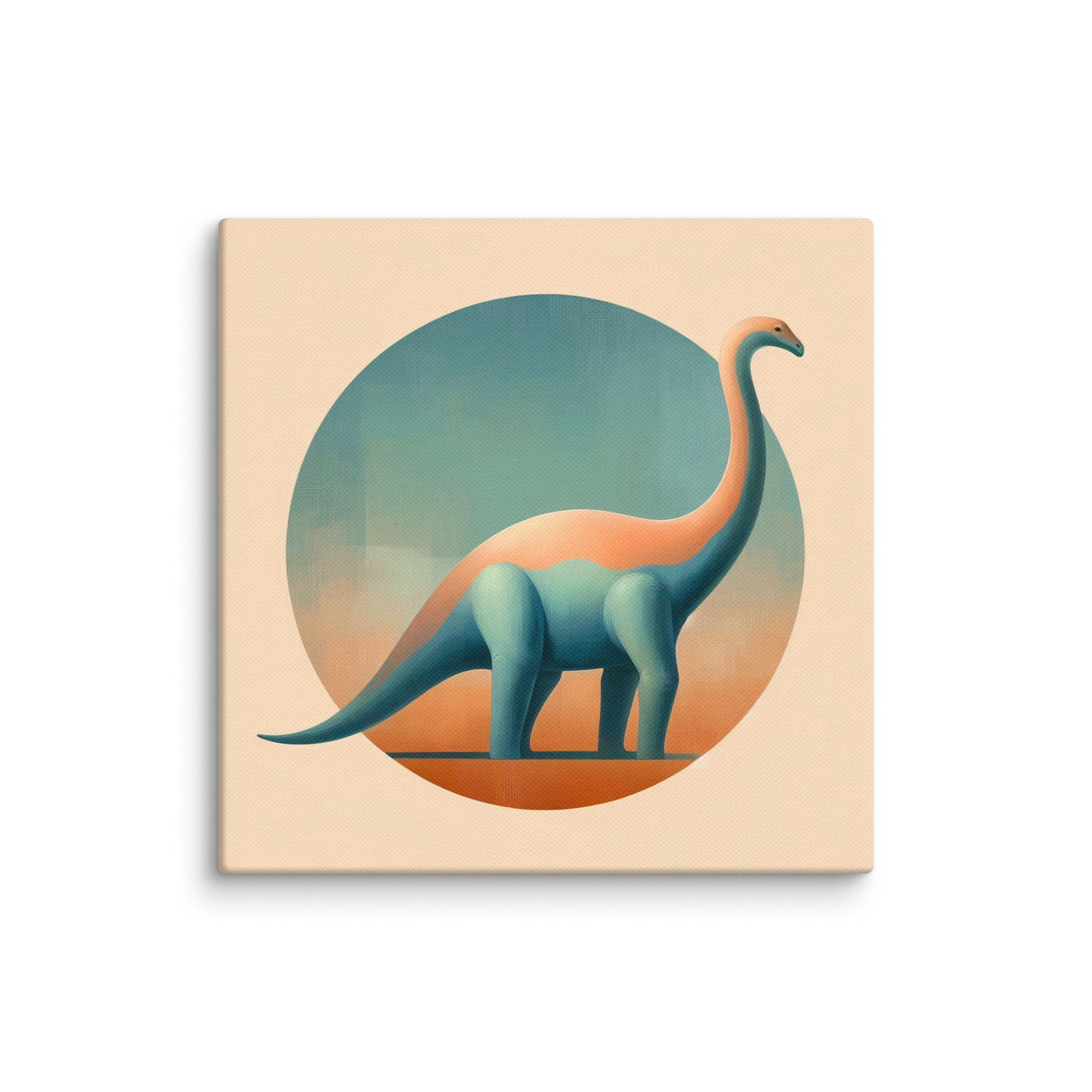 Brachiosaurus Canvas Print – Jurassic Morning