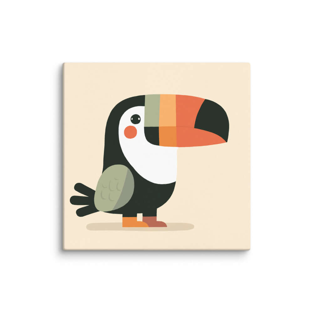 Wondershire, Toucan Canvas Print, Animal Print,Canvas,Childrens Room,Kids Decor,Nature Art,Nursery Art,Nursery Decor,Toucan