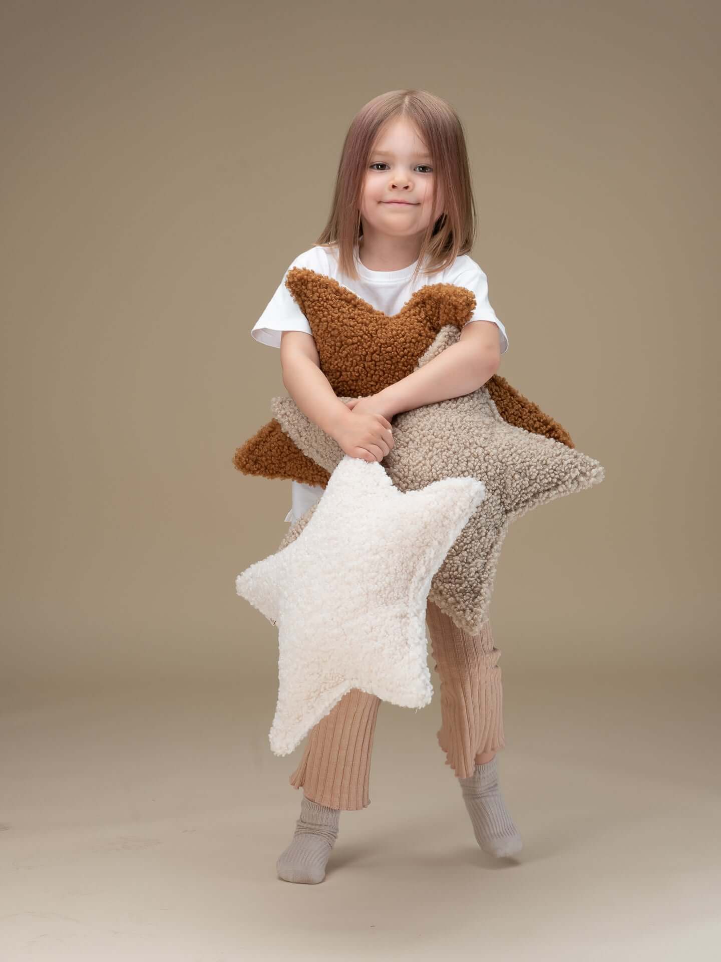 Wondershire, Wigiwama Cream White Star Cushion, Childrens Room,Kids Decor,Nursery Decor,Wigiwama,Wigiwama Cream White Star Cushion