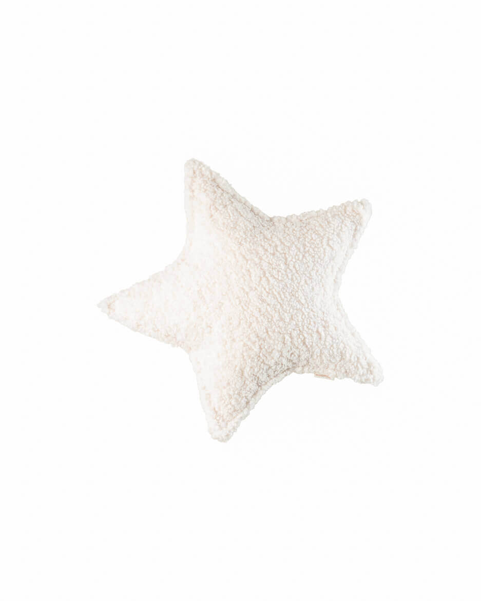 Wondershire, Wigiwama Cream White Star Cushion, Childrens Room,Kids Decor,Nursery Decor,Wigiwama,Wigiwama Cream White Star Cushion